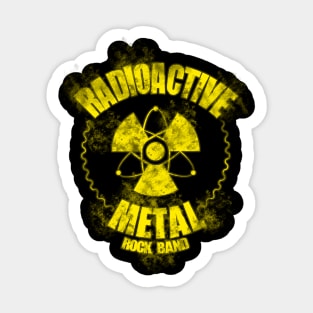 Radioactive Metal Sticker